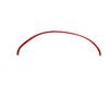 Red Carbon Fiber Interior Top Of Speedometer Cover Trim Strip For Toyota Tacoma