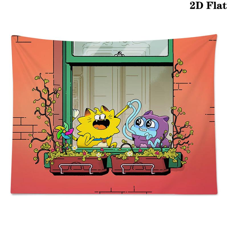 Counterfeit Cat Pattern Home Decor Tapestry, Wall Hanging, Decorative RV Wall Cloth.AGT261020140