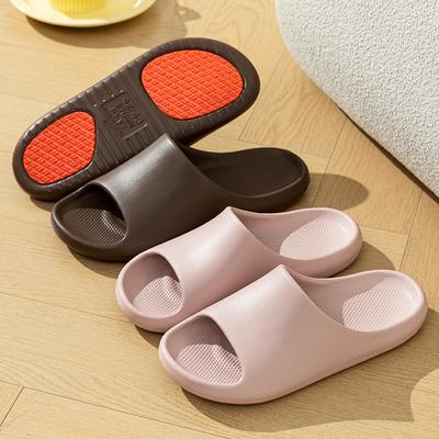 Rutschfeste Paar coole Badeschuhe für Badezimmer, Damen Sommer Zuhause Indoor Anti-Sturz, Schwangere EVA stinkt nicht Füße