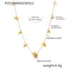 Bohemian Irregular Stone Necklace: Retro, Versatile Clavicle Chain for Women