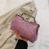 Luxury designer chain glitter evening bag party bag for women   feminine fashion wedding plutonium leather clutch ceremony