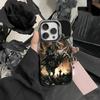 Anti-war U-Four Horsemen Apocalypse Phone Case For IPhone 16 17 15 14 12 13 Pro Max Black Color Shockproof Cover