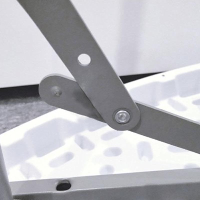 Folding Table Portable Dining Tables Elegant Simple Space Saves Round Table Economic Modern Plastic Foldable Tables Furniture