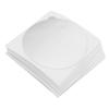 50pcs set White Foil Seal Covers Self-Adhesive Coffee Capsule Seals Self Adhesive Lids  Tea Cans