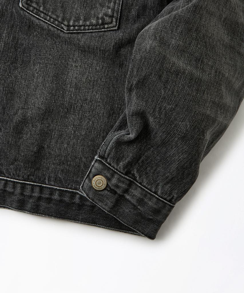 Outstanding Selvedge Denim 1St Jacket_Washed Black
