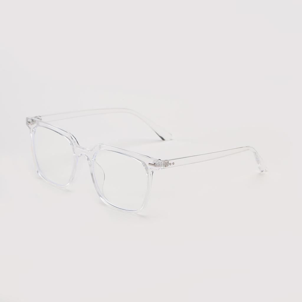 Glasses B310 Square Large Frame Rivets Retro Trend Matching Flat Glasses