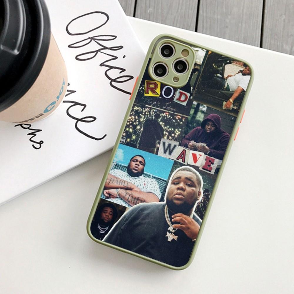 Rod Wave Rapper Cool Man Phone Case For IPhone 14 11 12 13 Mini Pro Max 8 7 Plus X XR XS MAX Translucent Matte Cover