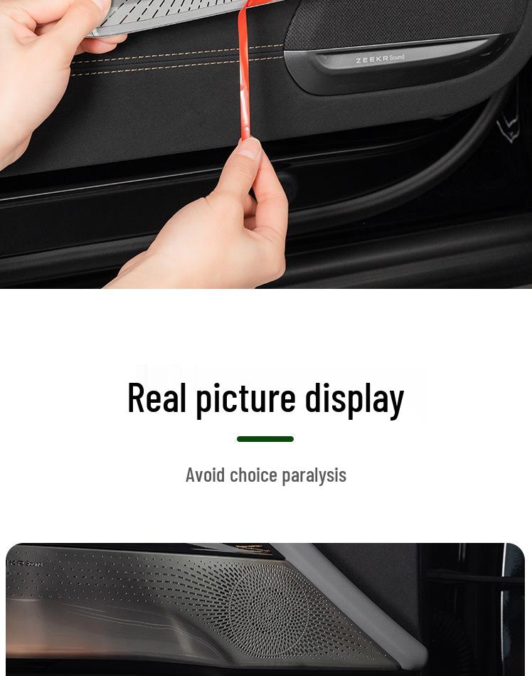 Zeekr 7X Auto Tür Tieftöner Lautsprecher Gitter Schutz & Dekorationsabdeckung