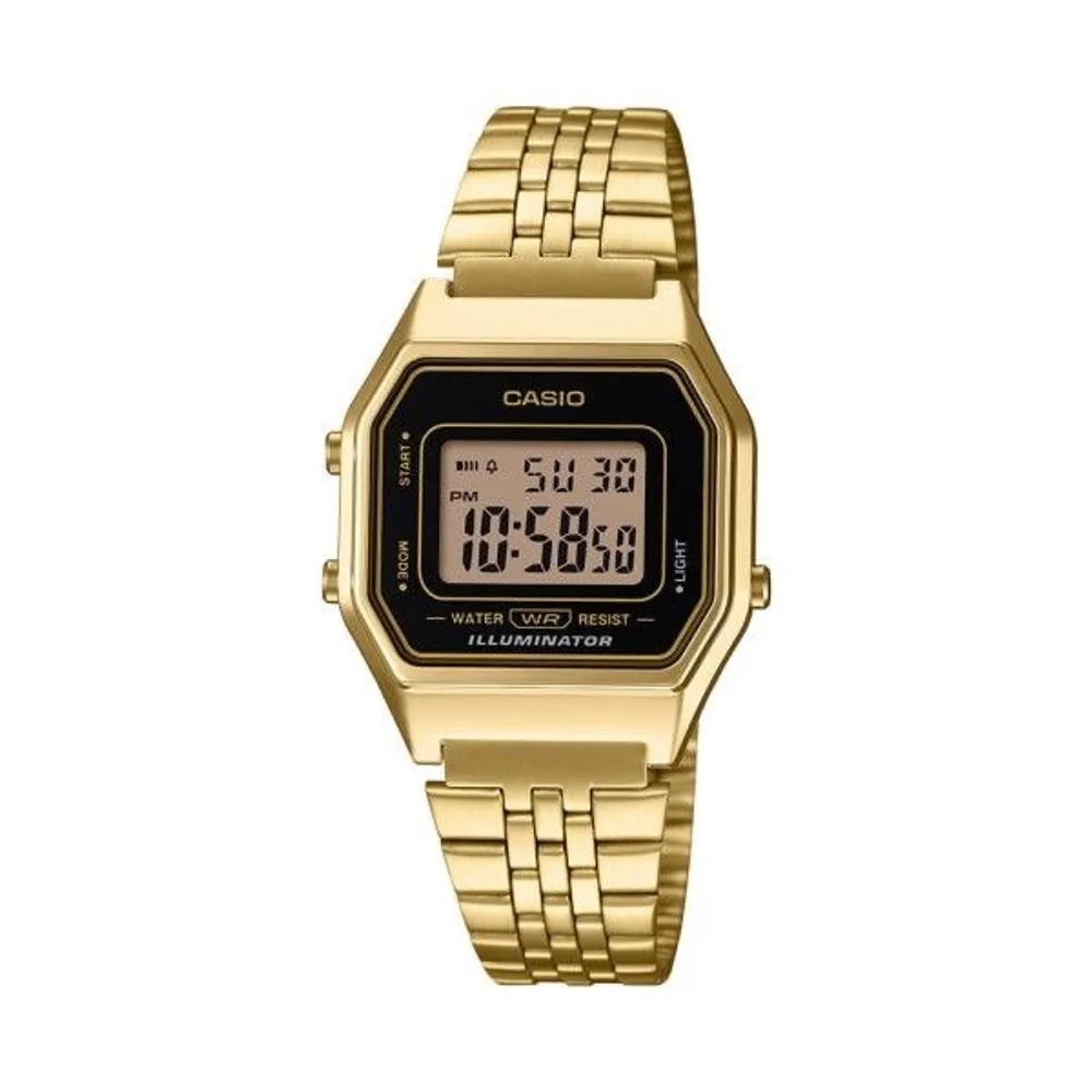 [Cio] LA-680WGA-1D Vintage Retro Digital Women s Metal Watch