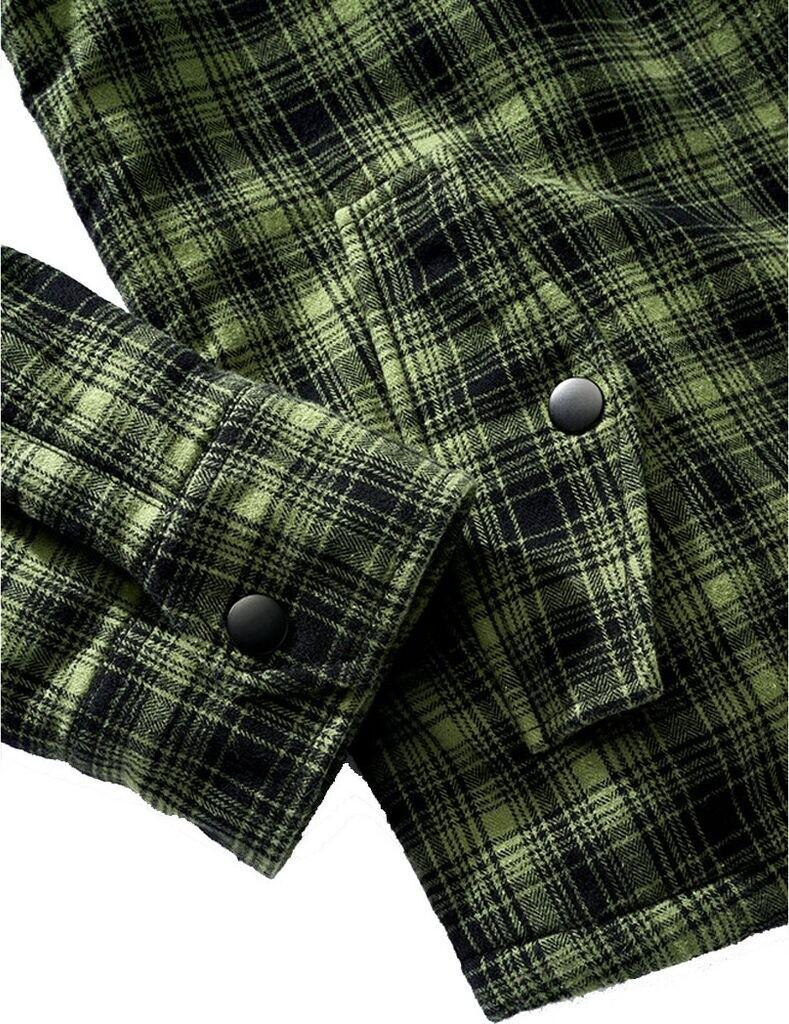 Mid-season Jacket Brandit Classic Sherpa Jacket Olive Black Checkered