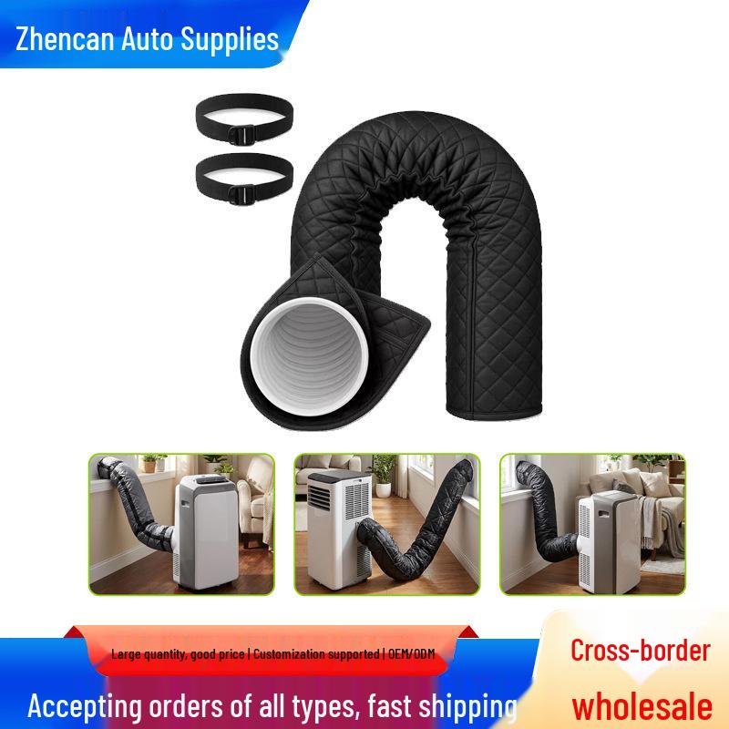 Portable AC Exhaust Hose Insulated Cover - Sun Shade & Dustproof Sleeve