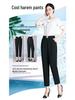 2026 Women's Ice Silk High Waist Slimming Harem Pants: Buy One, Get One Free - Cropped, Light & Breathable
