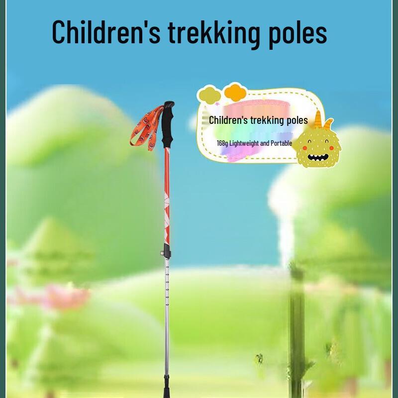 Children's Multi-functional Foldable Hiking Pole