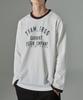OUTSIDE FROG Team.Frog Long Sleeve Ringer Tee (Off-White)