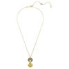 Idyllia Shell Shaped Imitation Crystal Necklace Women Necklace Gold 5683966