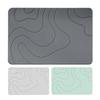Indoor Diatomite Stone Bath Mat, Soft Diatomite Mud Mat, Water Absorption, Quick-Drying, Entrance Rugs