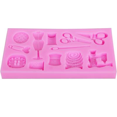 1PCS Baby Shower Party 3D Silicone Fondant Mold For Cake Decorating Chocolate Cupcake Soap MoldBaking Tools11*6*1.1CM