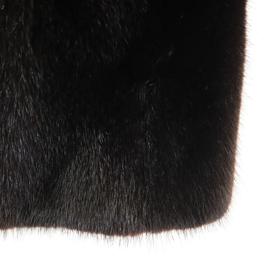 SAGA MINK Bell Vision Fur coat 9 Dark brown Women Used
