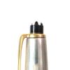 Sehr guter MONCLER Kugelschreiber Meisterstück Solitaire Silber Gold SV925 Herren Gebraucht
