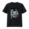 Amityville Horror Classic Black T Shirt for Adults Spooky Nighttime House Print Design Vintage Washed Unisex Designer Clothes
