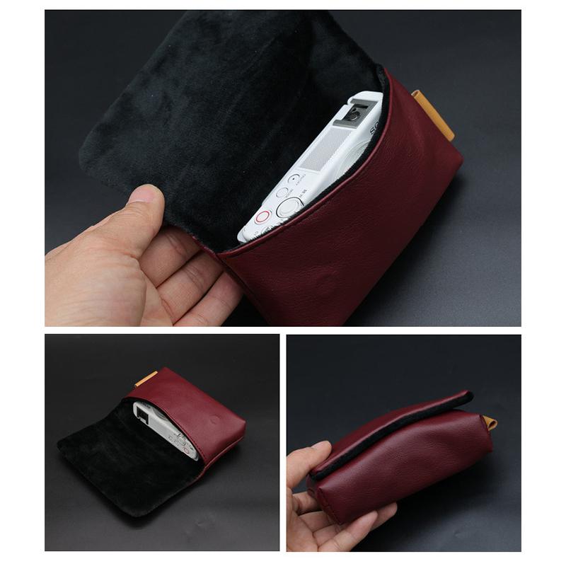 Pu Leather Camera Bag Soft Case Cover For Fujifilm X100V X100F X100T X100S Xf10 X30 X10S X70 Leica Duxl X X2 Canon G7Xiii G5Xii