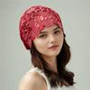 Sweet Single Layer Crochet Hollow Knitted Hat Dual-use Flower Knit Beanies Korean Style Bohemian Style Weave Cap Ladies