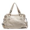 Soft PU Tote Bag Women Large Capacity Shoulder With Rivets Casual Crossbody Daily Use