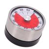 Visual Timer Stainless Steel Portable Mechanical Magnetic Kitchen Timer for Studying Cooking