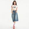 Women's 7/8 Wide-Leg Jeans 2026 Vintage High-Waisted Slimming Loose Pleated Pants