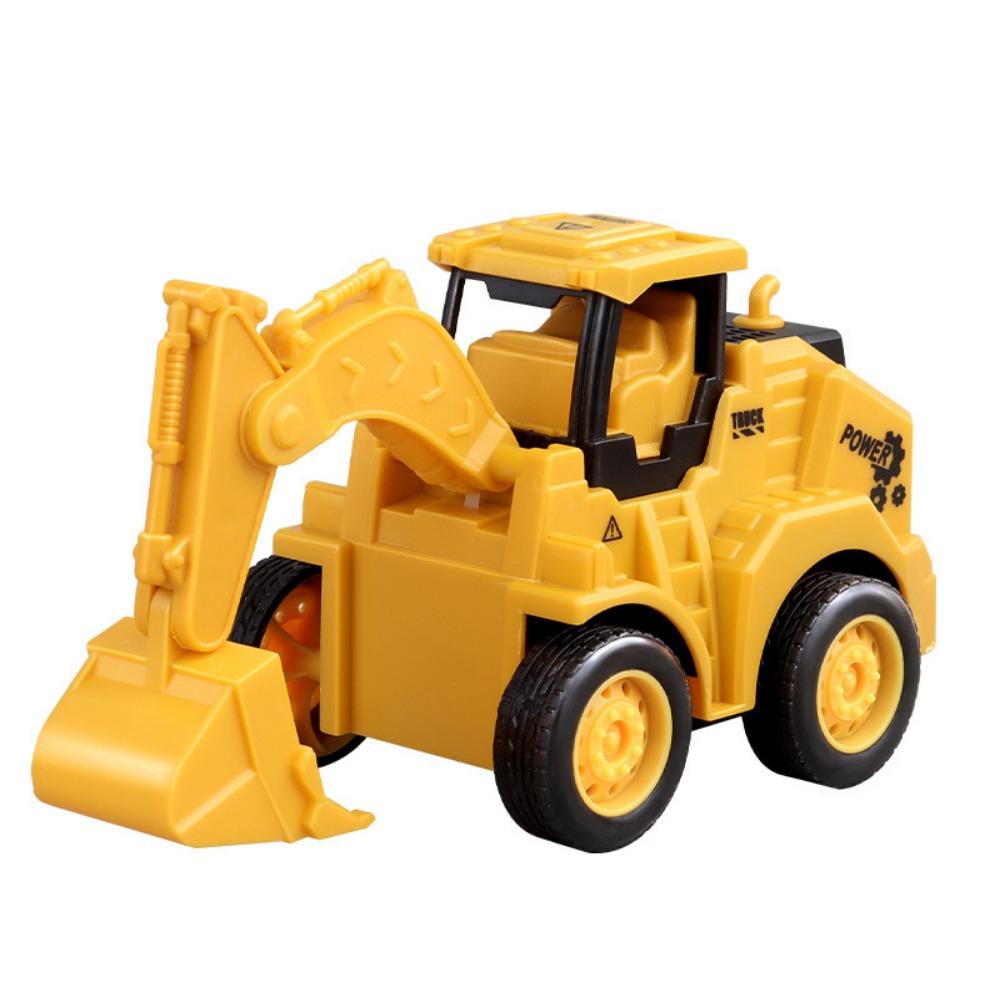 Yellow Engineering Vehicle Model 6 Styles Forklift Car  Children Educational Toys