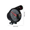 5 Inch Diameter Tachometer Carbon Fiber Face 7 Colors Optional With LED Pointer