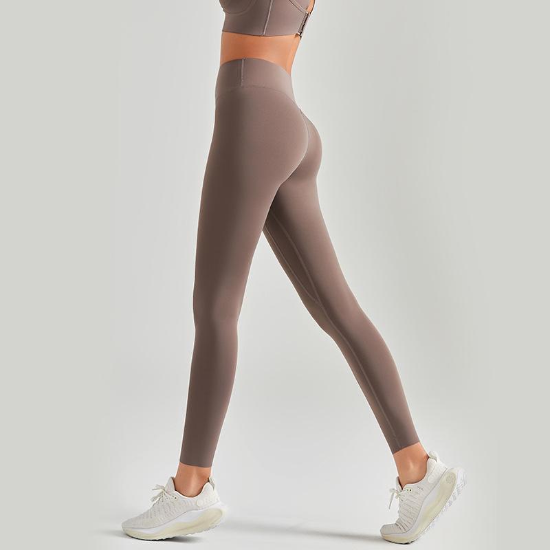 High Waist Hip Lift Yoga Leggings for Women - No Visible Lines, Perfect for Pilates and Fitness.