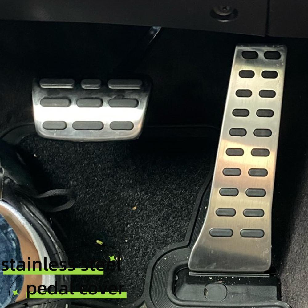 For Hyundai Tucson 2015 2016 2017 2018 2019 2020 No Drilling Stainless Steel Left Foot Rest Pedal Cover Non-Slip Pad Accessories