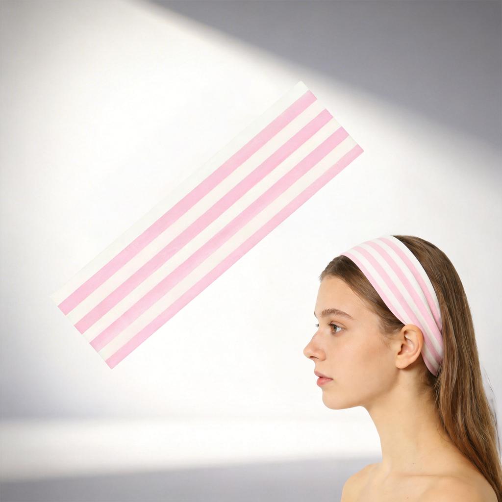 Highly elastic sports headband, soft, breathable, elastic texture, non-slip, sweat-absorbent, secure hair-tying headband for sports and running