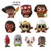 10 peças/conjunto Novas Figuras de Brinquedo do Filme Moana Figura de PVC Modelo Colecionável Brinquedos de Presente de Aniversário para Crianças