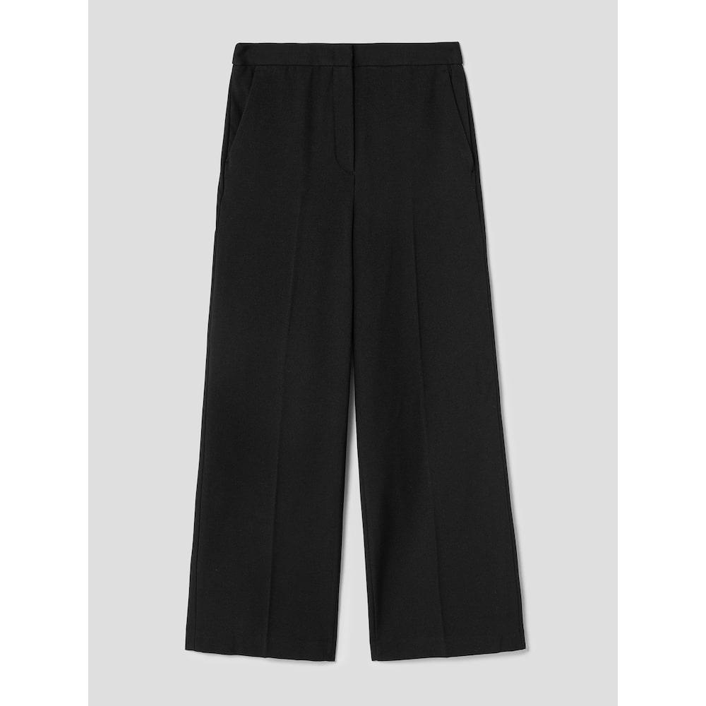 8seconds Brushed Twill Wide Slacks Black