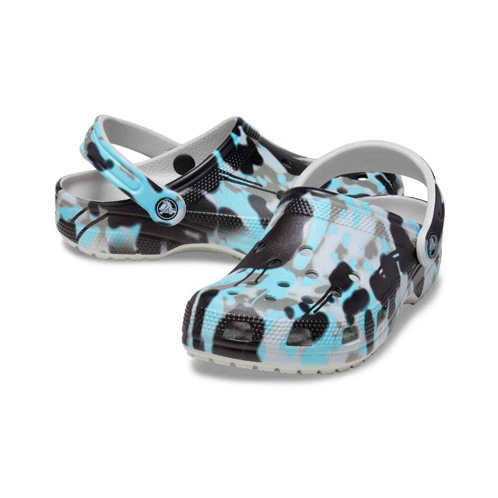 Crocs Atmosphere (1FT) Unisex Classic Spray Camo Clog Sandals, Size 25cm (M7/W9)