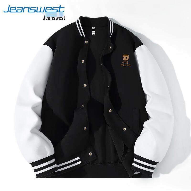 

Jeanswest Men s Heavyweight Cotton Baseball Jacket XL