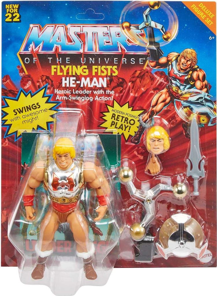 Masters of the Universe Origins Deluxe Figure He-Man New for 22