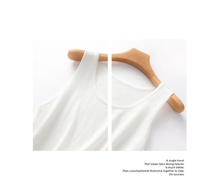 Women's Round Neck Sleeveless Sweater: New Autumn/Winter Knit Top, Versatile Slim Fit Vest for Layering.