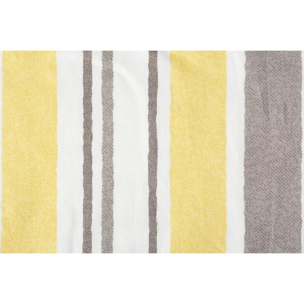 Nishikawa Meee Cotton Pillow Cover Fits Pillows Up To 63 X 43 Cm In Size Yellow Excellent Water Absorption Soft To the Touch Antibacterial Washable