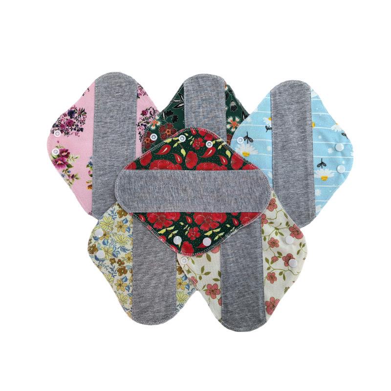 Graphene-Infused Cotton Reusable Sanitary Pads - Washable, Anti-Leak, Antibacterial Underwear Liners