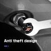 For Ford St Kuga Fiesta Fusion Mondeo Explorer Ecosport 4Pcs Car Wheel Tire Valve Cap Tyre Rim Stem Waterproof Cover Accessories