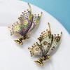 Vintage Schmetterlingsflügel Fee Abzeichen Emaille Damen Brosche Pins Engel Schmuck Geschenk