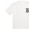 Burberry T Shirts Men's White Crew Neck Moderate 8017485