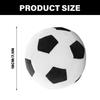 Realistic Soccer Plush Pillow Football Shape Stuffed Toy Cushion for Sports Enthusiasts, Soft Sofa Decoration