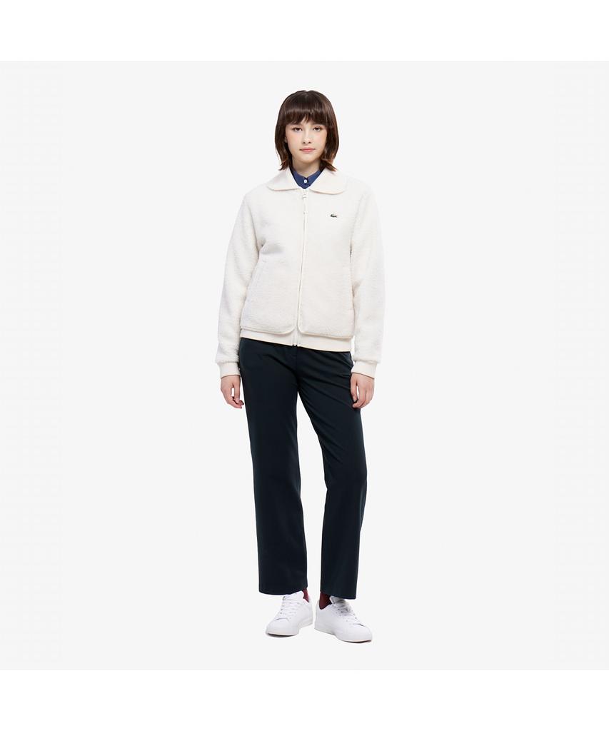 LACOSTE Women'S Straight Fw Flannel Crop Pants Hf671E-55N Yzp