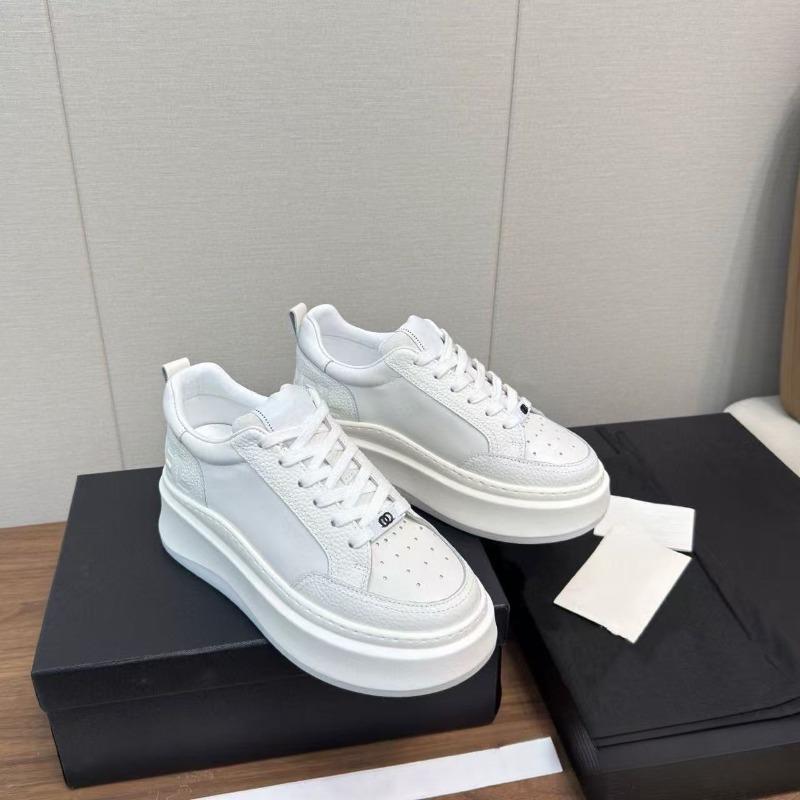 

Little white shoes women s 2 spring and summer new platform panda shoes heightening sports shoes comfortable and breathable casual shoes 35 белый