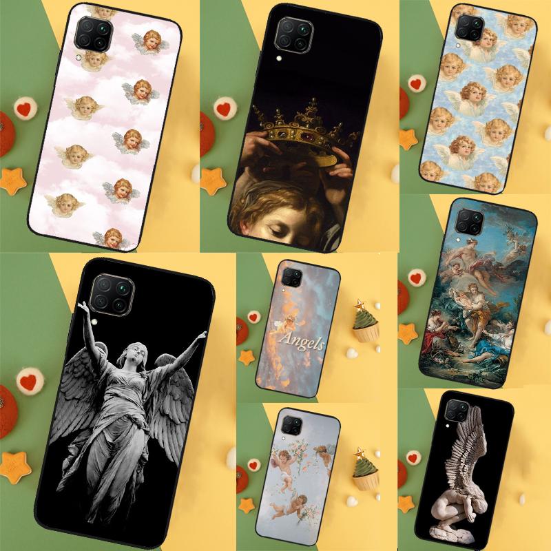Renaissance Angels For Huawei Nova 7i 8i 3i 11i Nova 10 9 SE 5T Y60 Y70 Y90 Y61 Y91 P20 P40 Lite P30 Pro Case