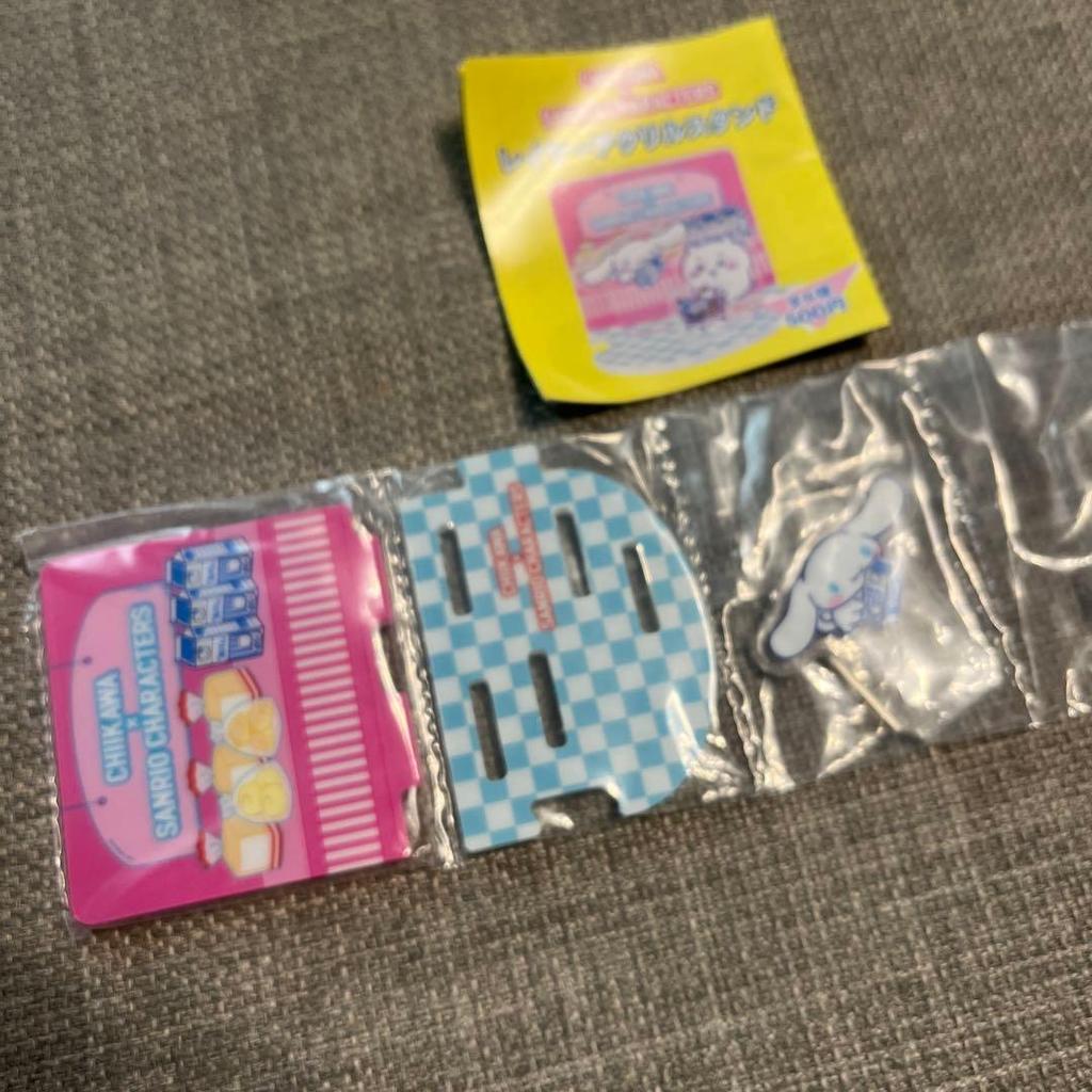 Chikawa x Sanrio Characters Acrylic Stand Chikawa x Cinnamoroll